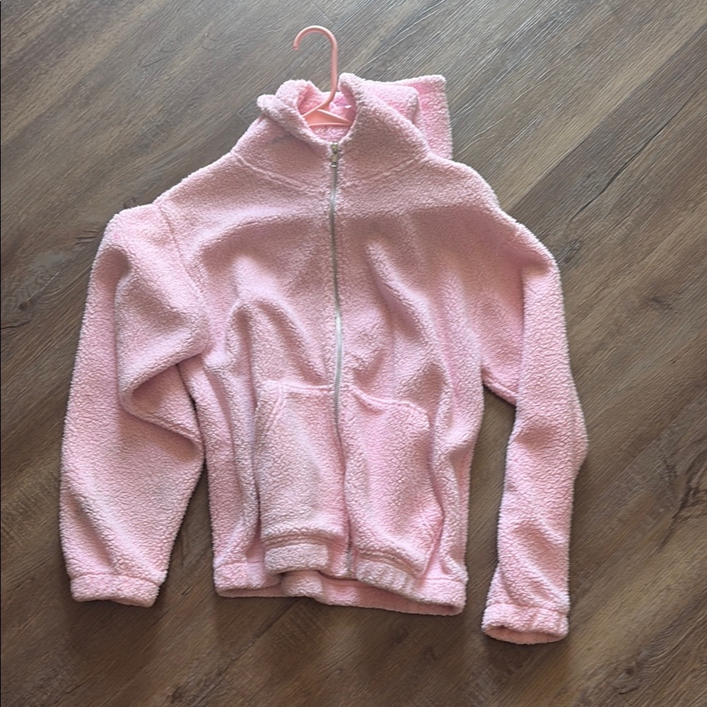 Forever 21 Pink Fleece Sweatshirt